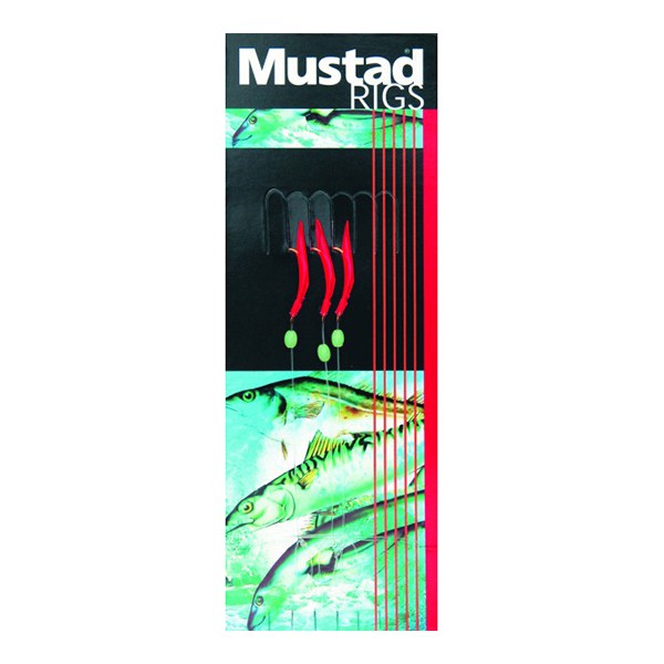 Mustad T16 Mini Dayglo Rig hook size: 4